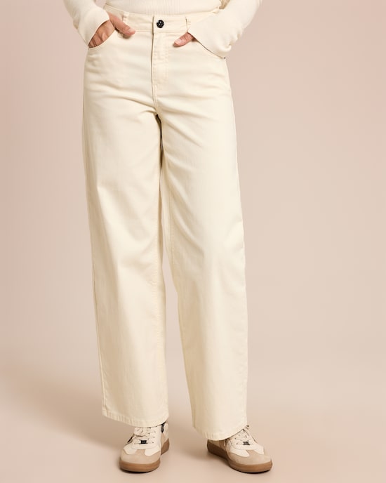 Produktabbildung für Color Denim weites Bein