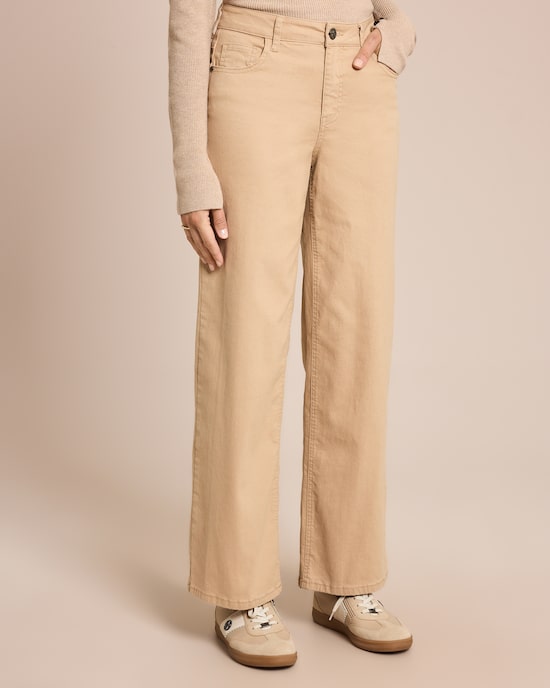 Produktabbildung für Color Denim weites Bein