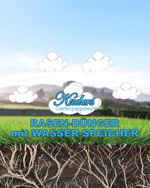 Rasendünger Wasserspeicher, 2,8 kg
