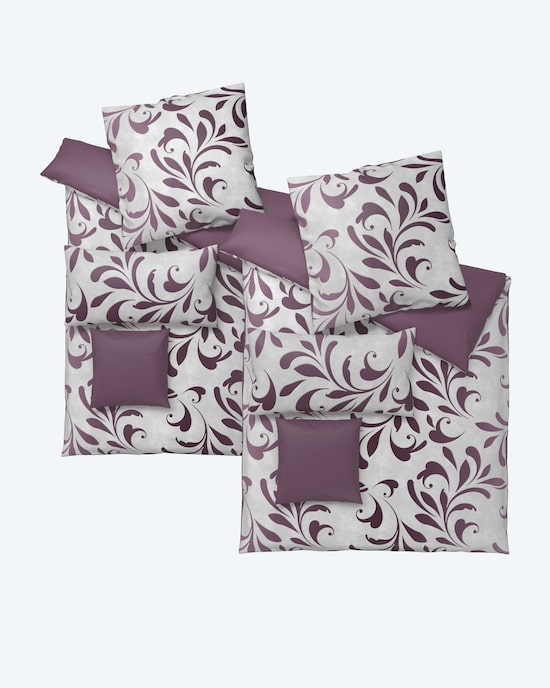 Produktabbildung für Wendebettwäsche "Elegance" mit Ombre-Effekt, 8tlg.