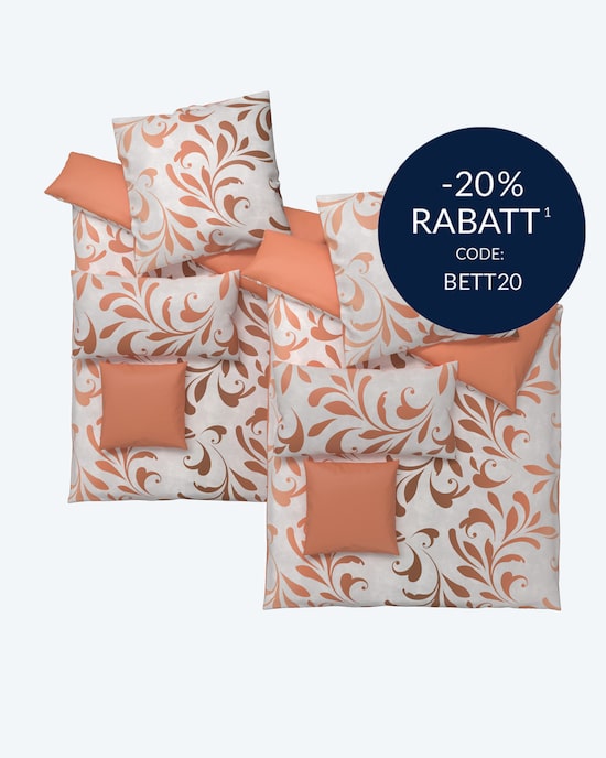 Produktabbildung für Wendebettwäsche "Elegance" mit Ombre-Effekt, 8tlg.