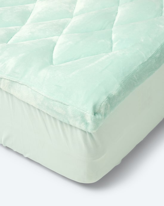 Produktabbildung für Komfort-Auflage "Cozy" in Lammfell-Optik