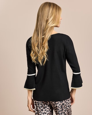 Produktabbildung 4 für Pullover mit Kontrasteinsätzen