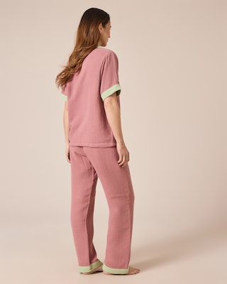 Produktabbildung 3 für Homewear aus Musselin, 2tlg.