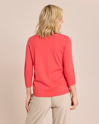 Produktabbildung 4 für Glow Pullover Blumenstickerei Ausschnitt