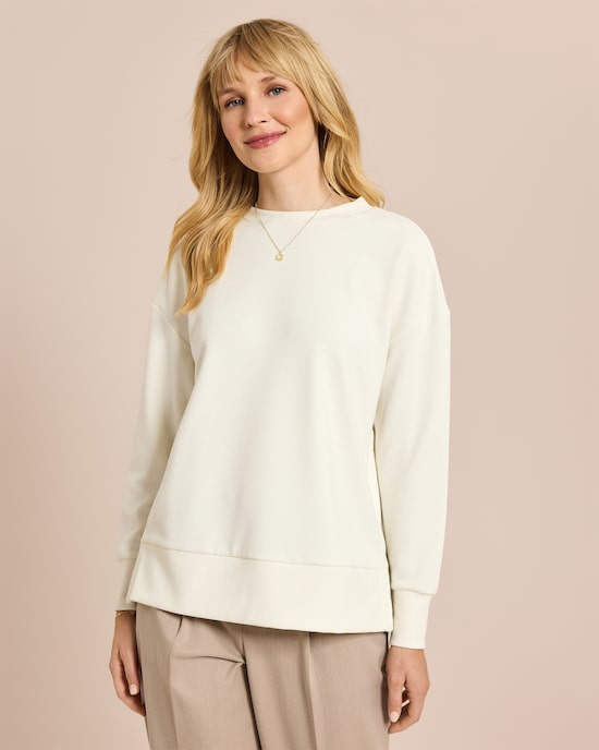 Produktabbildung für Langarm Shirt mit Zipperdetail