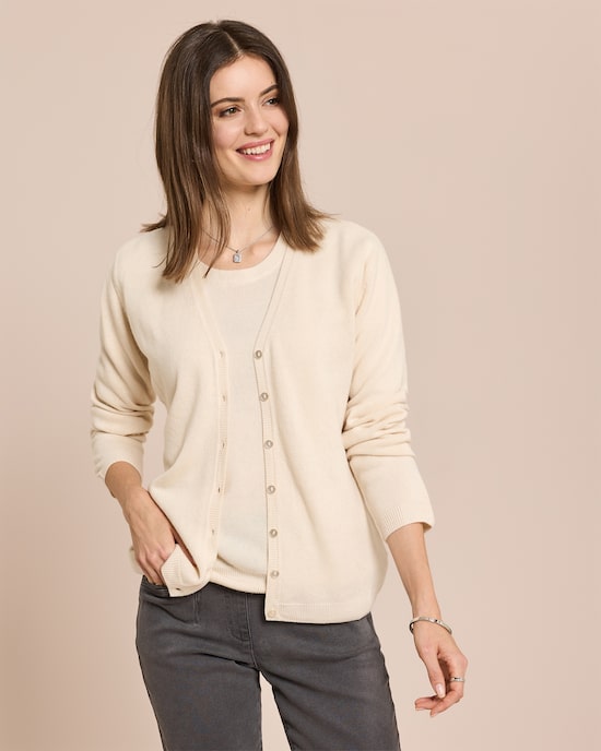 Produktabbildung für Cardigan Cashmere Feeling langarm