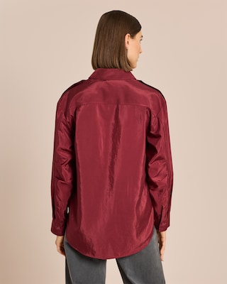 Produktabbildung 4 für Weite Satin-Hemdbluse