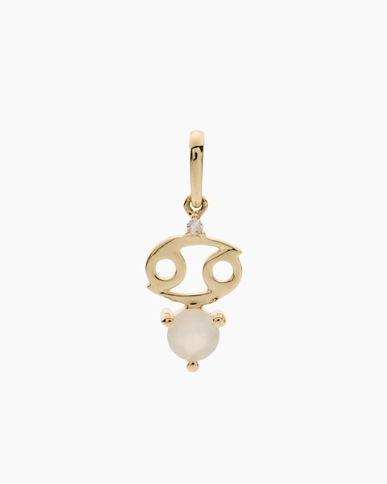 Produktabbildung für Sternzeichen-Anhänger mit Diamant 0,01 ct