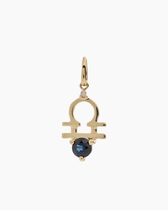 Produktabbildung für Sternzeichen-Anhänger mit Diamant 0,01 ct