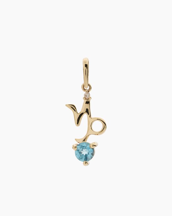Produktabbildung für Sternzeichen-Anhänger mit Diamant 0,01 ct