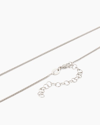 Produktabbildung 3 für Zopfkette + Brillantanhänger 0,36 ct