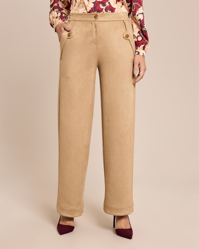 Hose Velourimitat