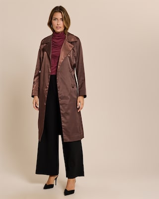 Produktabbildung 4 für Trenchcoat aus Satin