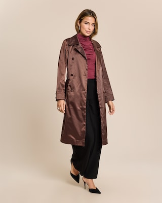 Produktabbildung 3 für Trenchcoat aus Satin