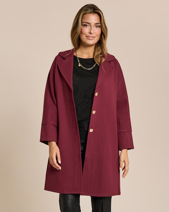 Produktabbildung für Mantel in Double Face Optik