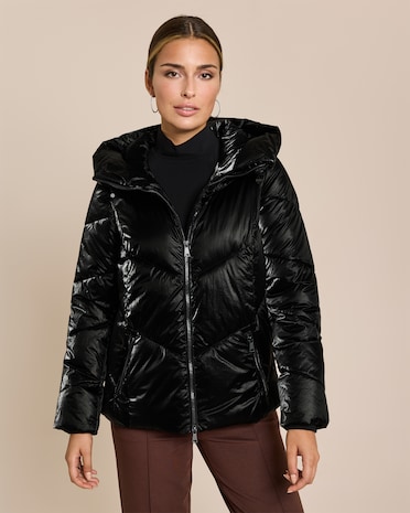 Produktabbildung für Steppjacke in Metalloptik