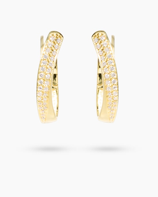 Produktabbildung für Creolen mit Zirkonia