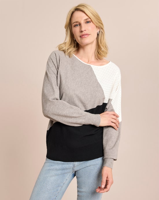 Produktabbildung für Pullover Tricolor