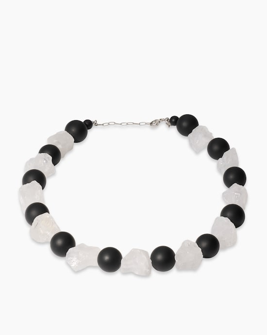 Produktabbildung für Collier aus Achat & Bergkristall