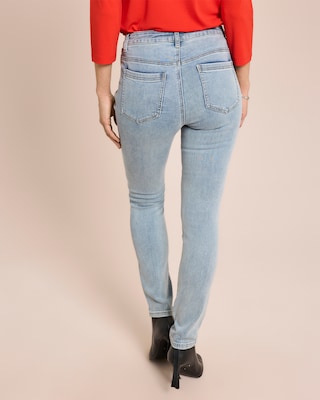 Produktabbildung 4 für Jeans mit Strasssteinchenbesatz