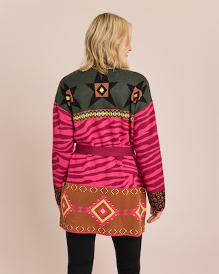 Produktabbildung 4 für Cardigan mit buntem Mustermix