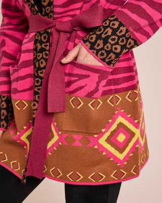 Produktabbildung 5 für Cardigan mit buntem Mustermix
