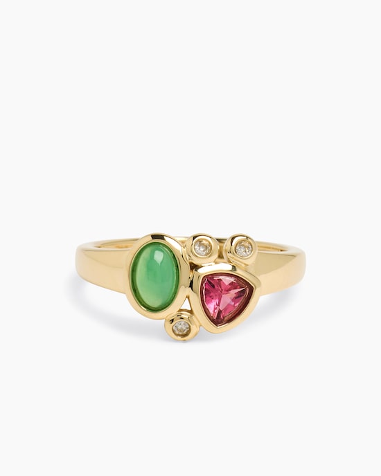 Produktabbildung für Ring mit Chrysopras
