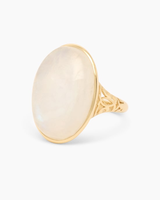 Produktabbildung für Ring mit Rainbow Mondstein