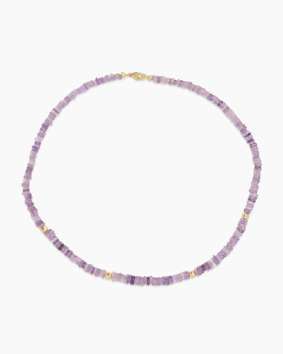 Produktabbildung für Collier aus Amethyst & Hämatit
