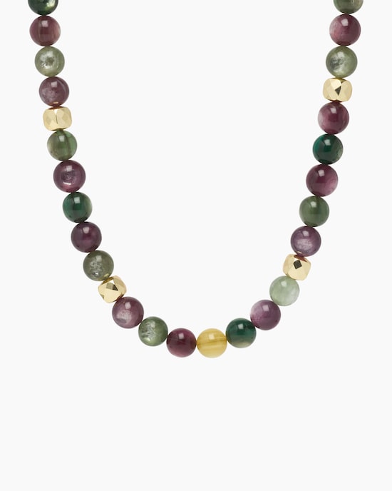 Produktabbildung für Collier mit Lepidolith und Hämatit