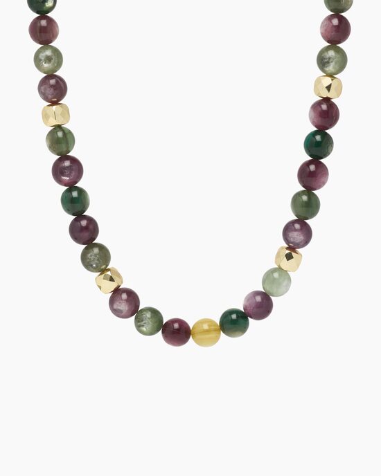 Produktabbildung für Collier mit Lepidolith und Hämatit