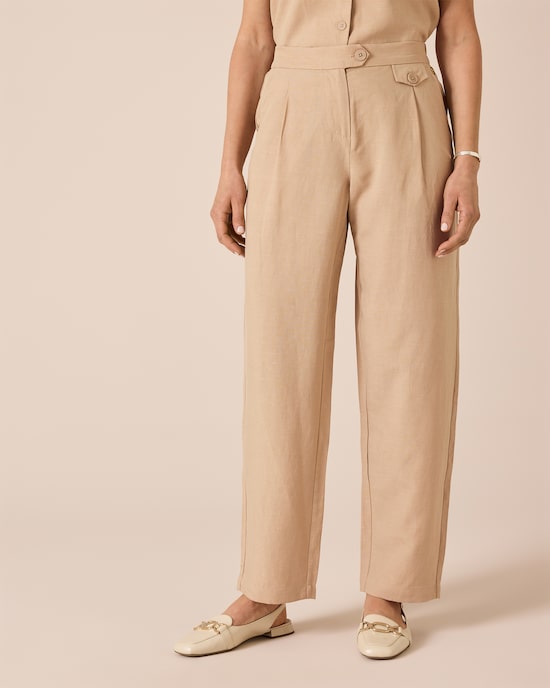 Produktabbildung für Hose mit Leinen