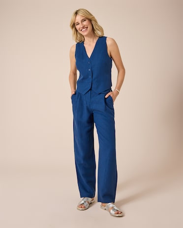 Produktabbildung für Hose mit Leinen