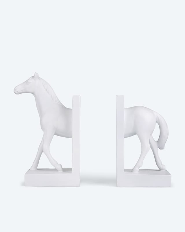 Buchstützen "Pferd", 2er Set