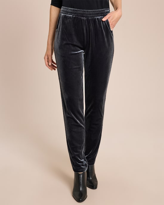 Produktabbildung für Schlupfhose aus Nicki-Samt