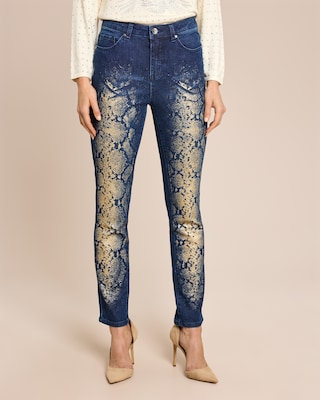 Produktabbildung 1 für Jeans mit Snakeprint