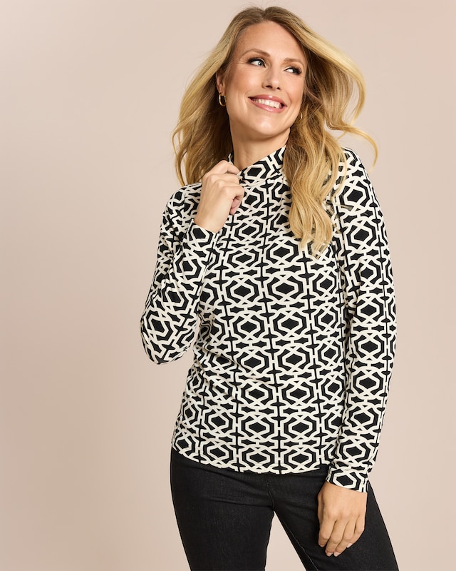 Shirt mit graphischem Print