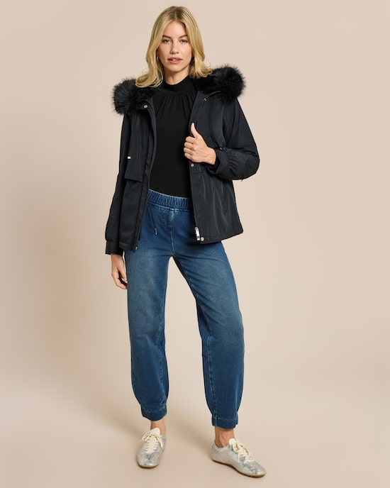 Produktabbildung für Outdoor Jacke mit Webpelz