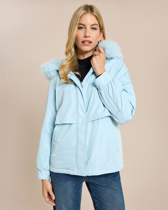 Produktabbildung für Outdoor Jacke mit Webpelz
