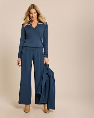 Produktabbildung 3 für Pullover mit Häkelkragen
