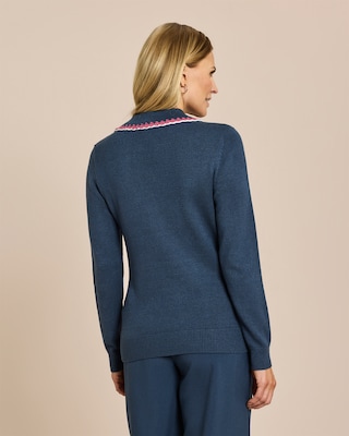 Produktabbildung 4 für Pullover mit Häkelkragen