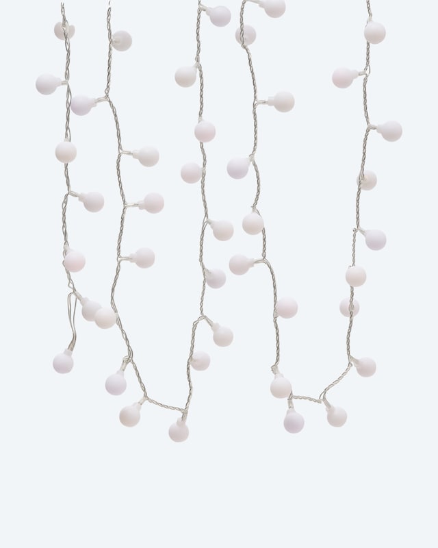 LED-Outdoor-Lichterkette mit Kugeln