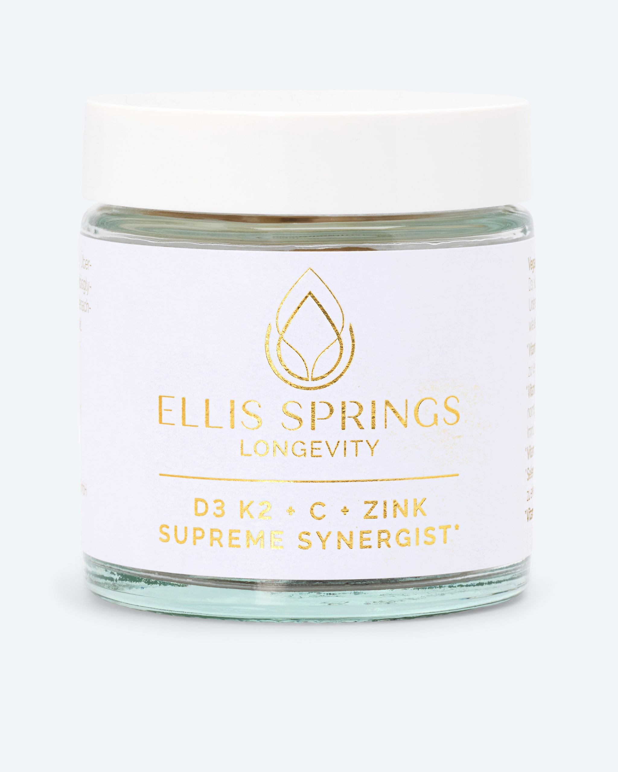 Produktabbildung für D3 K2 + C + Zink Supreme Synergist, 60 Kapseln