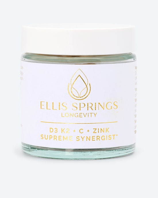 Produktabbildung für D3 K2 + C + Zink Supreme Synergist, 60 Kapseln