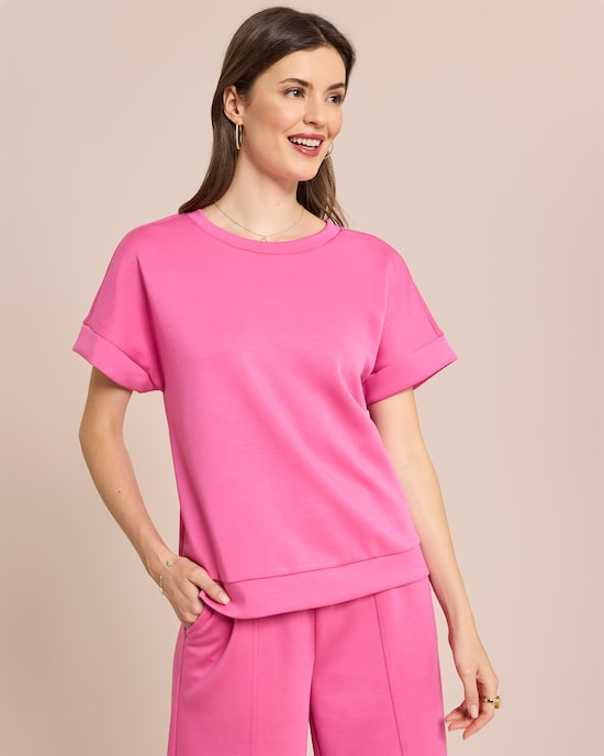 Produktabbildung für Jersey Shirt mit weiten Ärmeln