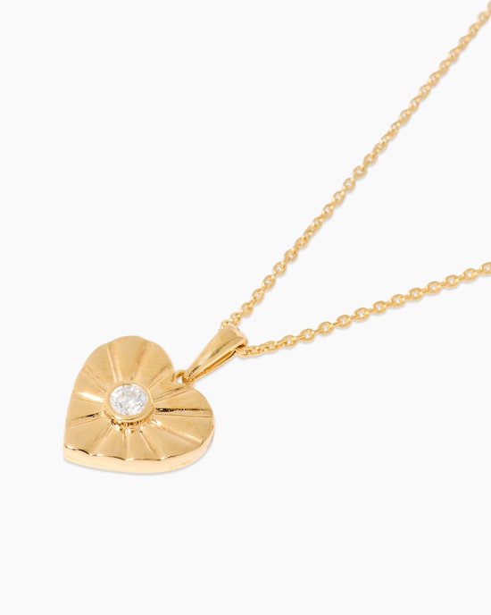 Produktabbildung für Kette mit Brillantanhänger 0,08 ct