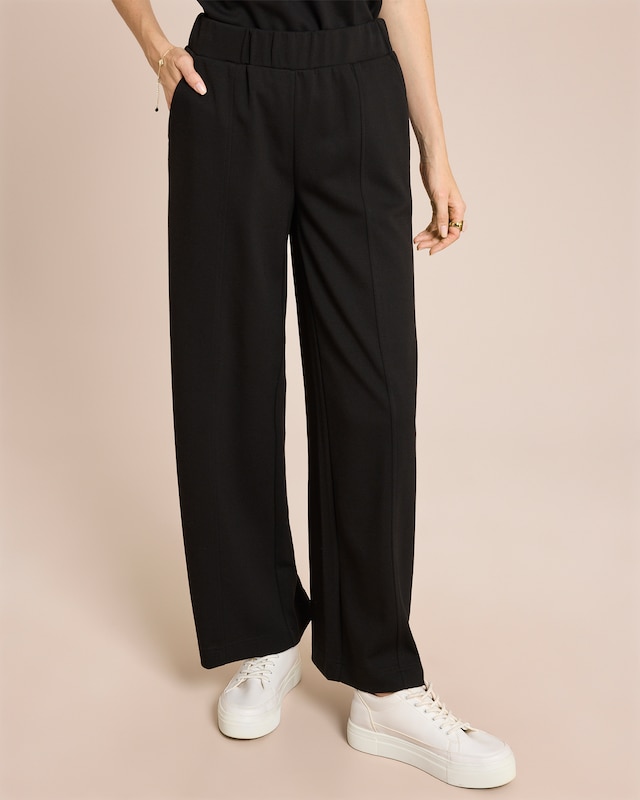 Jersey Hose mit ausgestelltem Bein