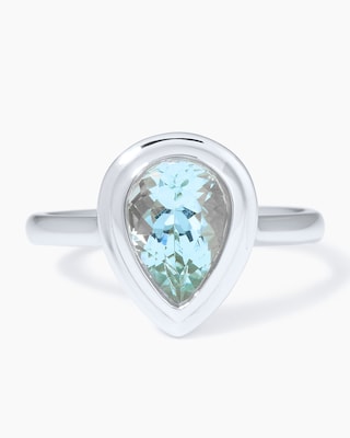 Produktabbildung 1 für Ring mit Santa Maria Aquamarin