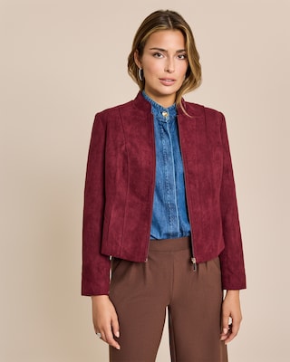 Produktabbildung 4 für Jacke aus Veloursimitat